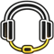 Icon of a customer support headset