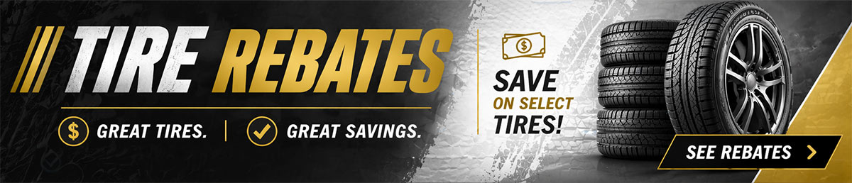 Tire Rebates Web Banner