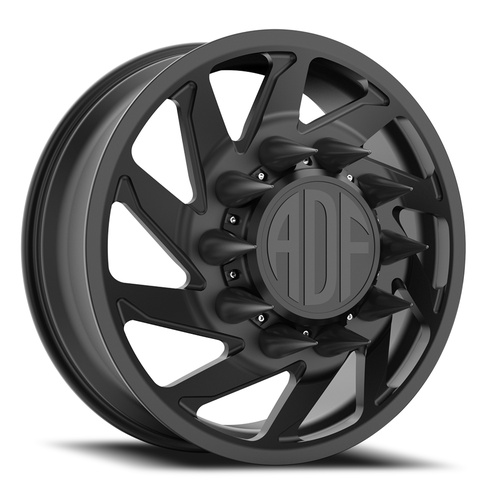 ADF Wheels Contractor Dually Satin Black