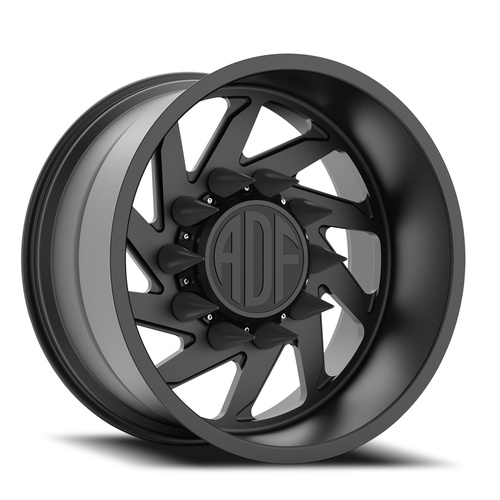 ADF Wheels Contractor Satin Black