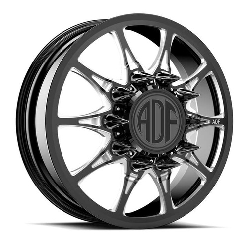 ADF Wheels Oil Man Gloss Black/Machined