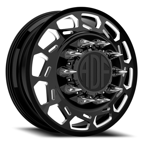 ADF Wheels Payload Dually Gloss Black/Machined