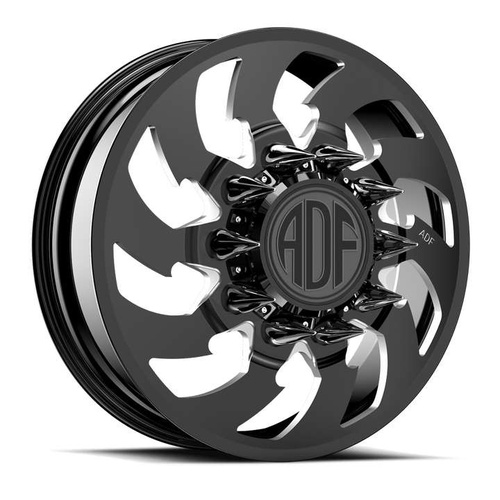ADF Wheels Reaper Gloss Black/Machined