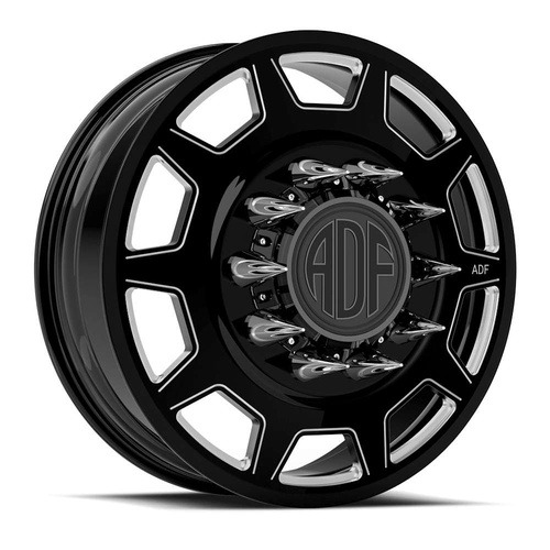 ADF Wheels Retro Gloss Black/Machined
