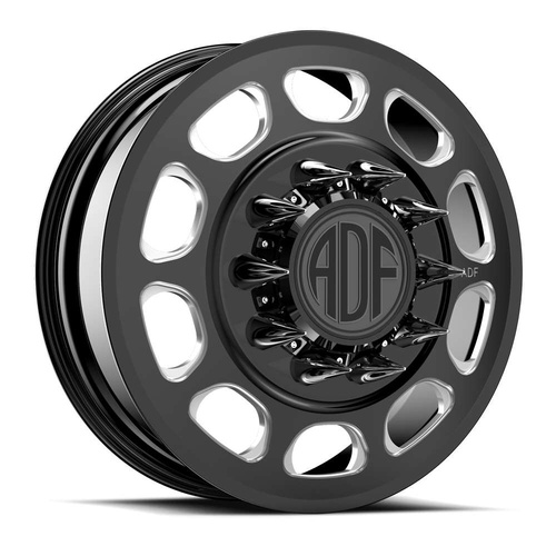 ADF Wheels Spindle Gloss Black/Machined