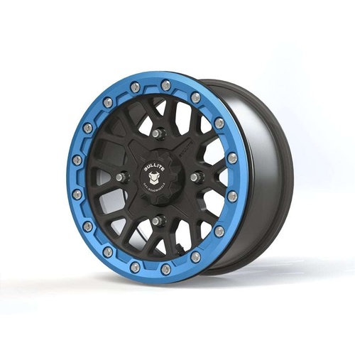 Bullite Bt-05 Satin Black W/ Sapphire Blue Beadlock