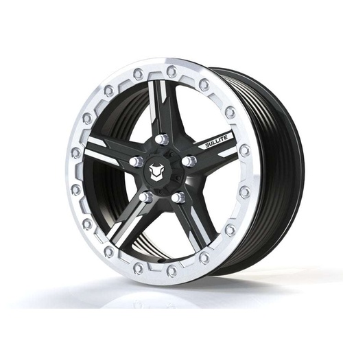 Bullite Bt-09 Satin Black W/ Raw Beadlock