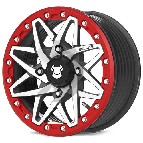 Bullite Pro-01 Gunmetal Gray W/ Bullite Red Beadlock