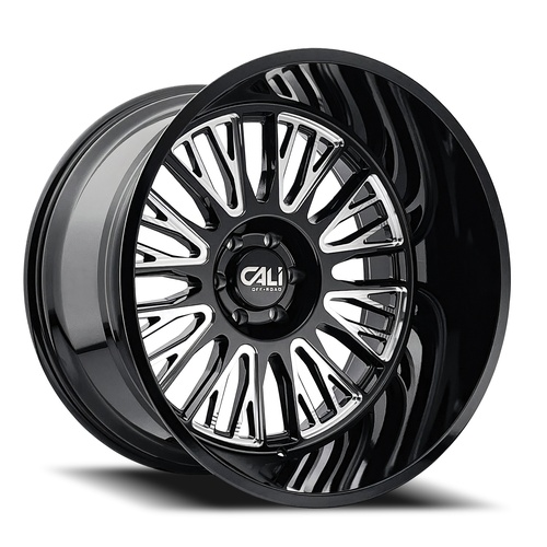 Cali Offroad Vertex Gloss Black Milled