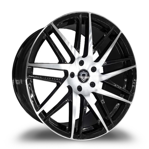 Capri Luxury C0103 Black Machined