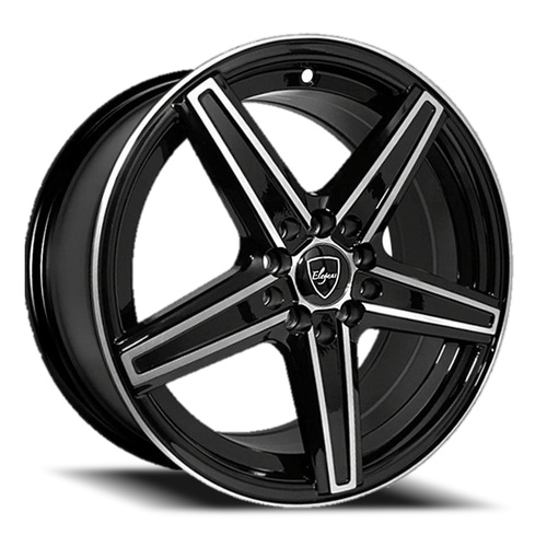 Elegance E003 Gloss Black Machined