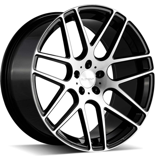 Element El006 Black With Machined Face