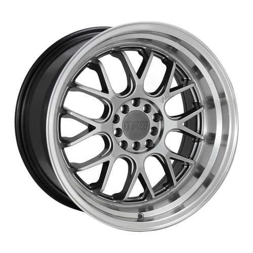 F1R F21 Hyper Black W/ Polished Lip