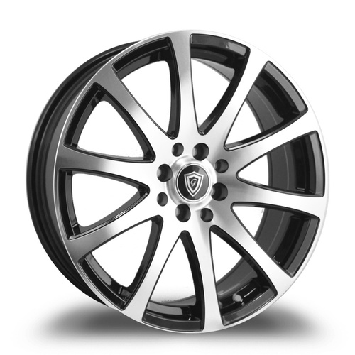 G-Line Alloys G0001 Black Machined