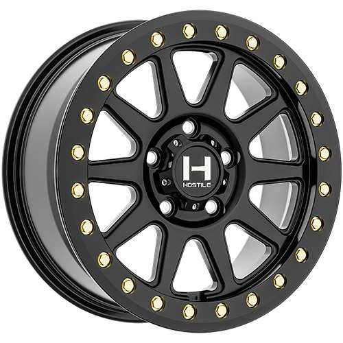 Hostile Baja Beadlock Forged Satin Black