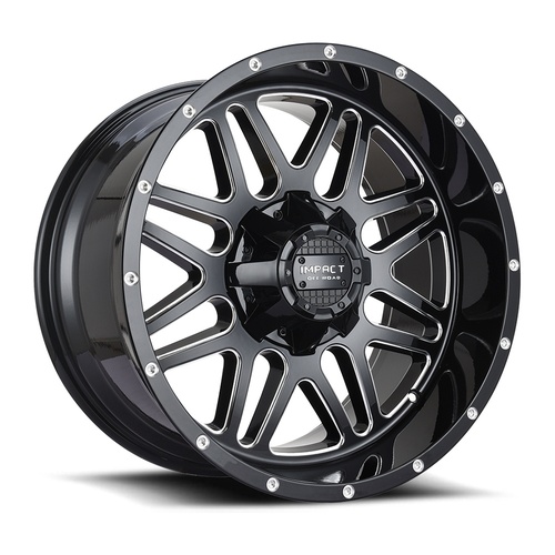 Impact 806 Gloss Black Milled