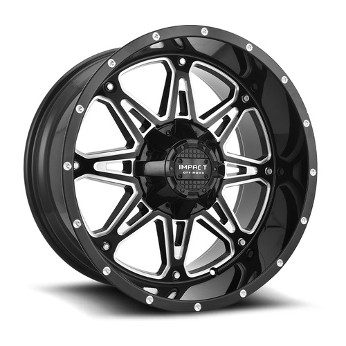 Impact 810 Gloss Black Milled