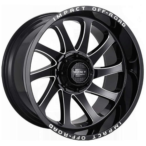 Impact 825 Gloss Black Milled