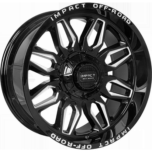 Impact 827 Gloss Black Milled