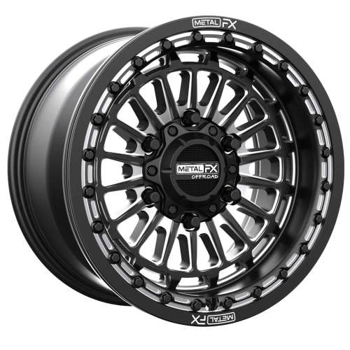 Metal FX Offroad Delta 6R Satin Black W/ Contrast Cut