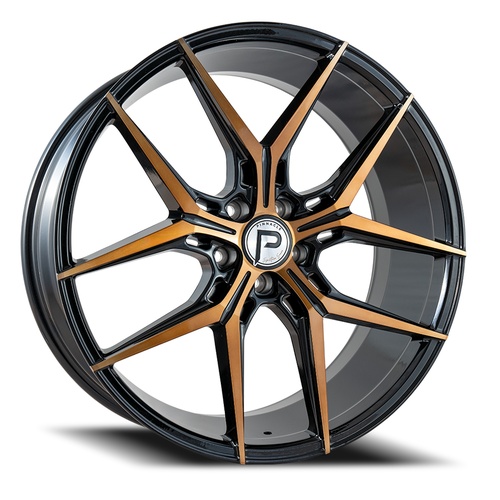 Pinnacle Splendent P204 Black W/ Bronze Face