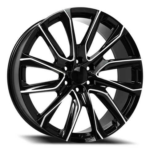 Replica 1 52 Gloss Black Milled