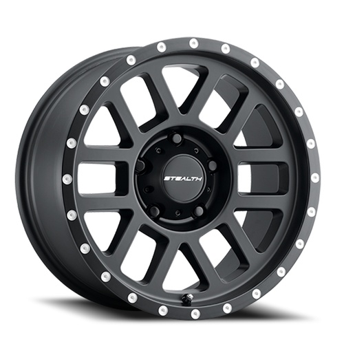 US Wheel Aluminum Mesh Matte Black