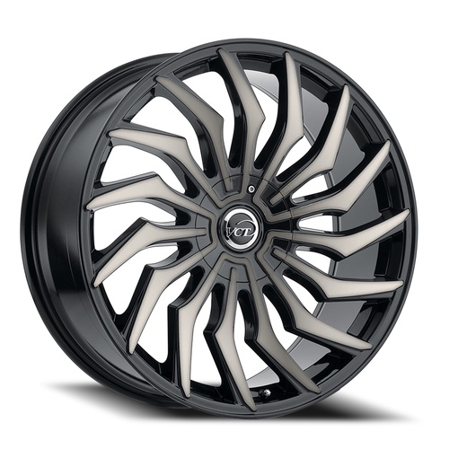 VCT Chopper Black Machined W/ Dark Tint