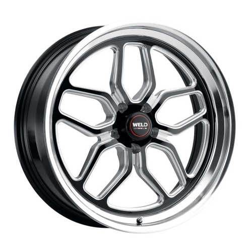 Weld Performance Laguna 6 Beadlock Gloss Black Milled