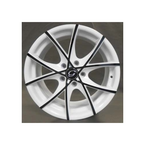 White Diamond W9517 White W/ Black Face