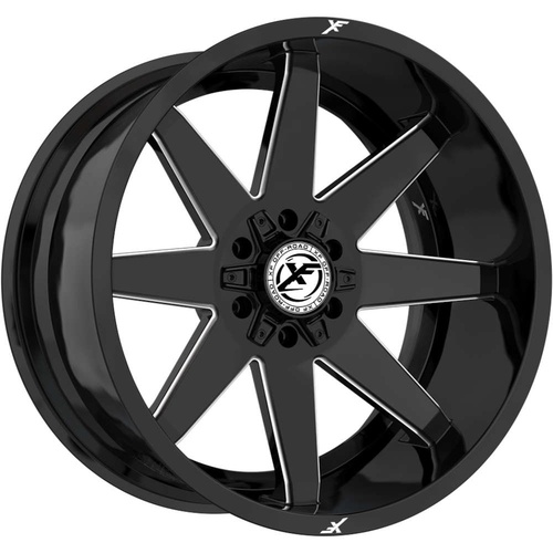 XF Offroad Xf-236 Gloss Black & Milled
