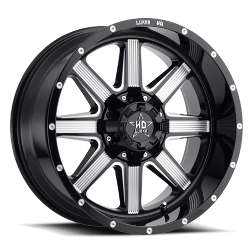 Luxxx HD Offroad LHD-10 Gloss Black Milled