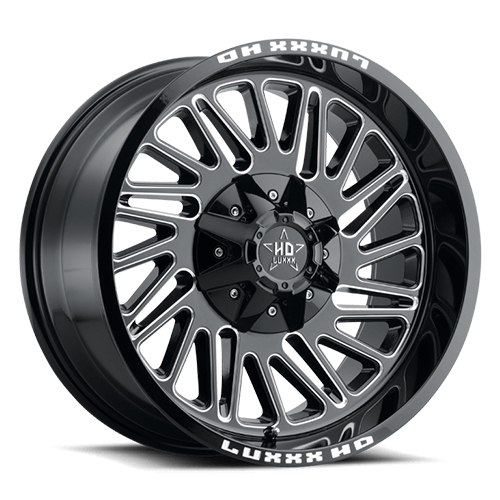 Luxxx HD Offroad LHD-19 Gloss Black Milled