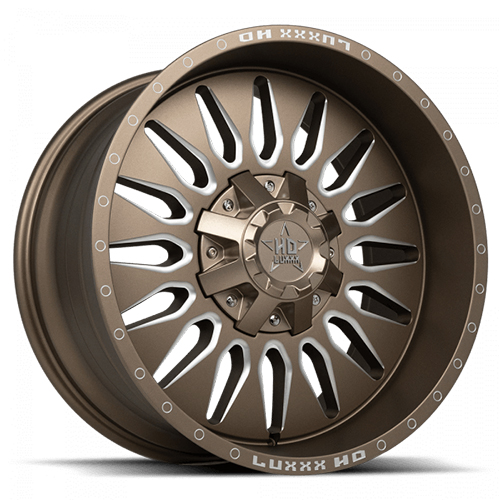 Luxxx HD Offroad LHD-24 Satin Bronze Milled