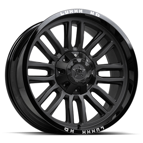 Luxxx HD Offroad LHD-26 Matte Black With Gloss Black Lip