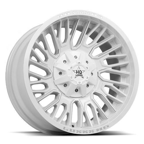 Luxxx HD Offroad LHD-28 Gloss White Milled