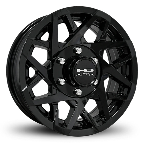 HD Trailer Wheels Canyon Trailer Satin Black