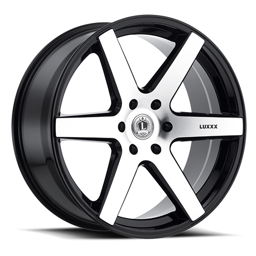 Luxxx LUX 20 Gloss Black With Machined Face