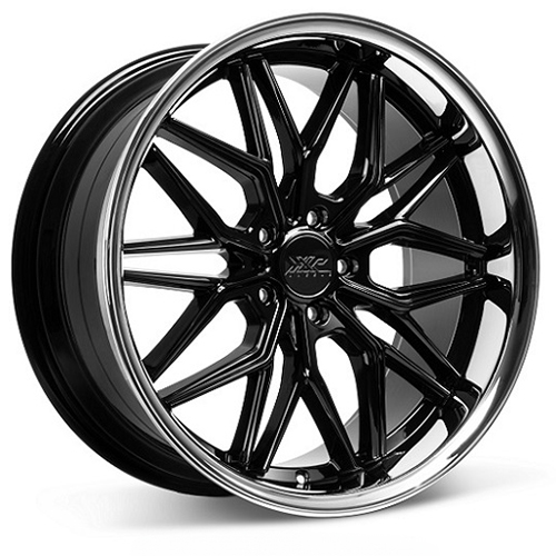XXR 586 Black With Stainless Chrome Lip