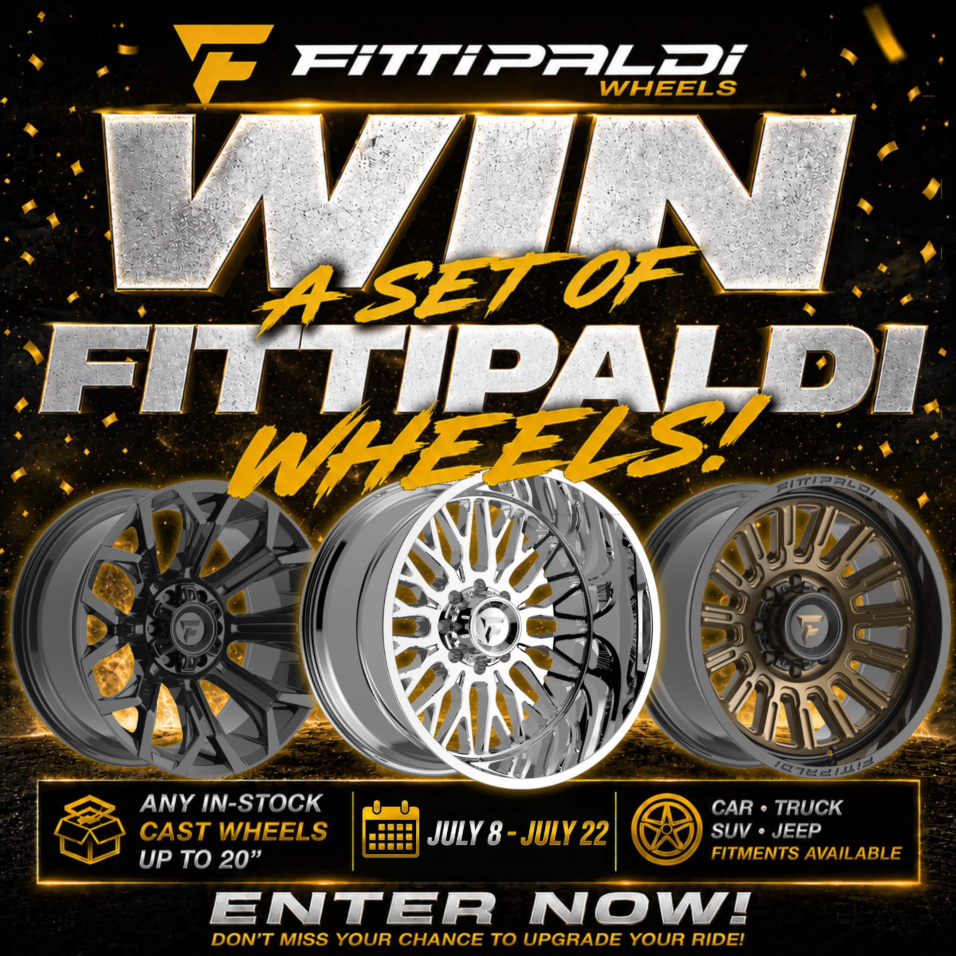 Fittipaldi Wheels Giveaway Winner
