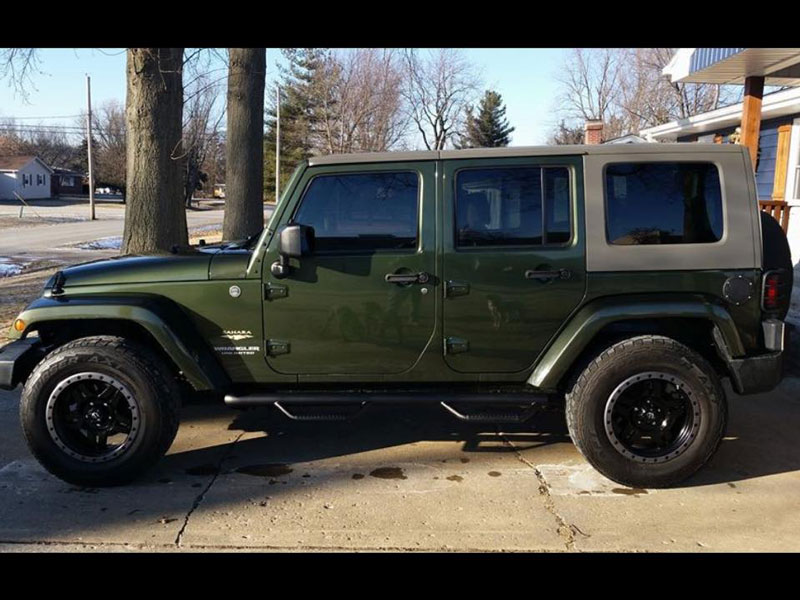 2008 Jeep Wrangler - 18x9 Fuel Offroad Wheels