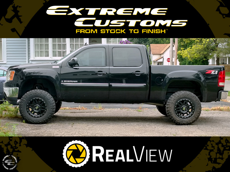 2009 GMC Sierra 1500 - 18x9 XD Series Wheels 35x12.50R18 Federal Tires ...