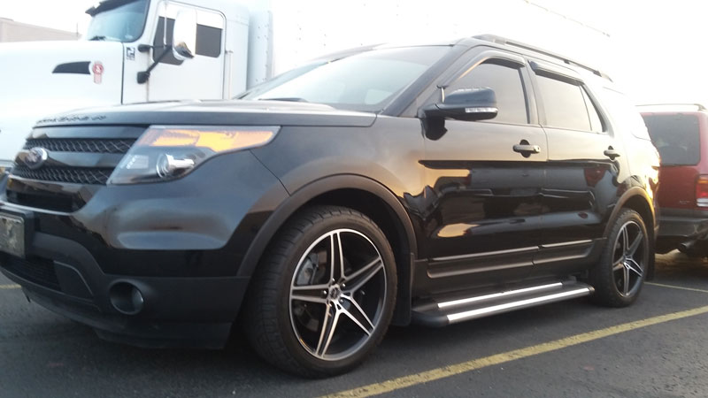 2013 Ford Explorer 20x8.5 Platinum BFGoodrich 255/45ZR20