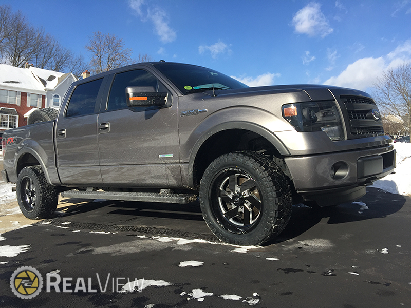 13 Ford F 150 x9 Fuel Offroad Wheels 275 55r Nitto Tires