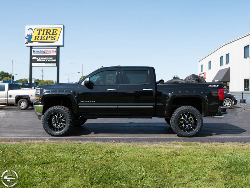 2014 Chevrolet Silverado 1500 - 20x10 Dropstars Wheels 35x12.5r20 Toyo 