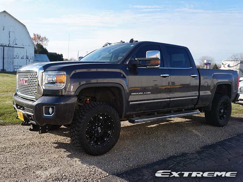 2015 GMC Sierra 2500 HD - 20x9 XD Series Wheels 305/55R20 Amp Tires