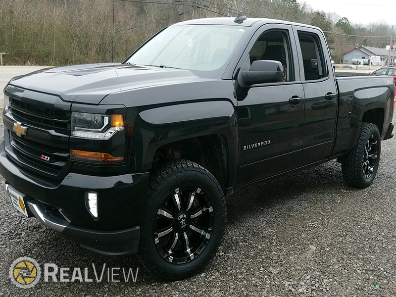 2017 Chevrolet Silverado 1500 20x9 RBP Nitto 33x12.5R20