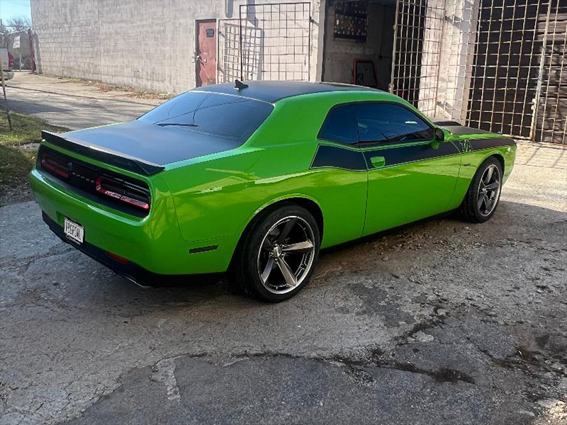 2017 Dodge Challenger - Staggered American Racing Wheels 275/40R20 