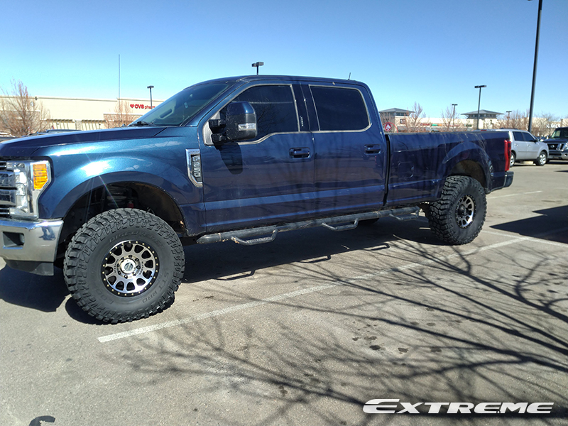 2017 Ford F250 Lariat Method Race Wheels Nv305 17 8x5 Cooper Discover 37 13.50.