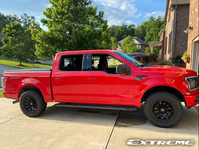 2018 Ford F150 Xlt 2wd Fuel Covert 20x9 Nitto Ridge Grapplers Lt275 60 R20 Leveled Motofab 2 5 Inches 